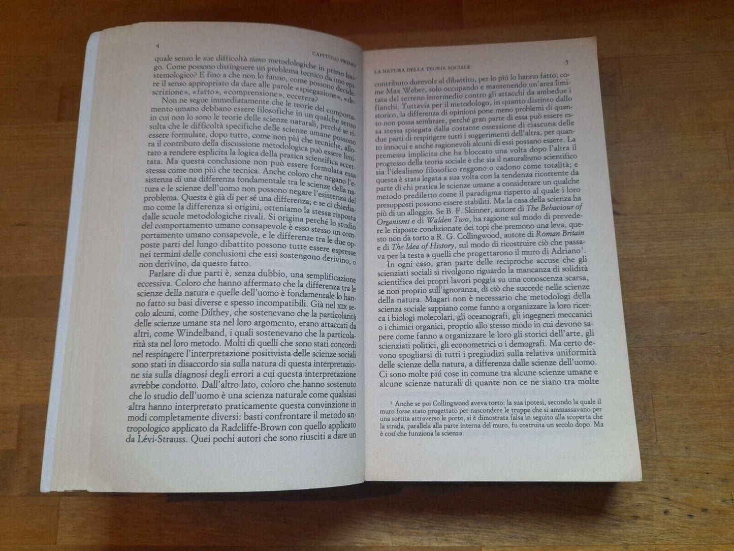 TRATTATO DI TEORIA SOCIALE. METODOLOGIA. WALTER G. RUCIMAN. EINAUDI EDITORE, 1989. COLLANA: PAPERBACKS 201.