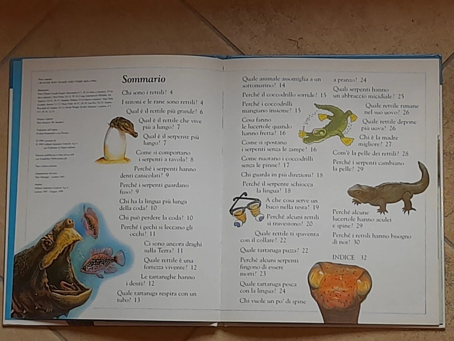 I RETTILI E I SERPENTI. COLLANA: PERCHE? DOMANDE E RISPOSTE SU. AMANDA O'NEILL. EDITORE VALLARDI. RISTAMPA 1999.