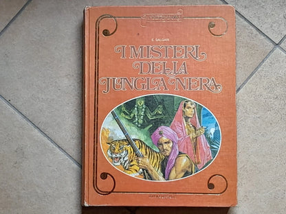I MISTERI DELLA JUNGLA NERA. EMILIO SALGARI. EDITRICE LE STELLE. RISTAMPA 1975. COLLANA: I LIBRI D'ORO