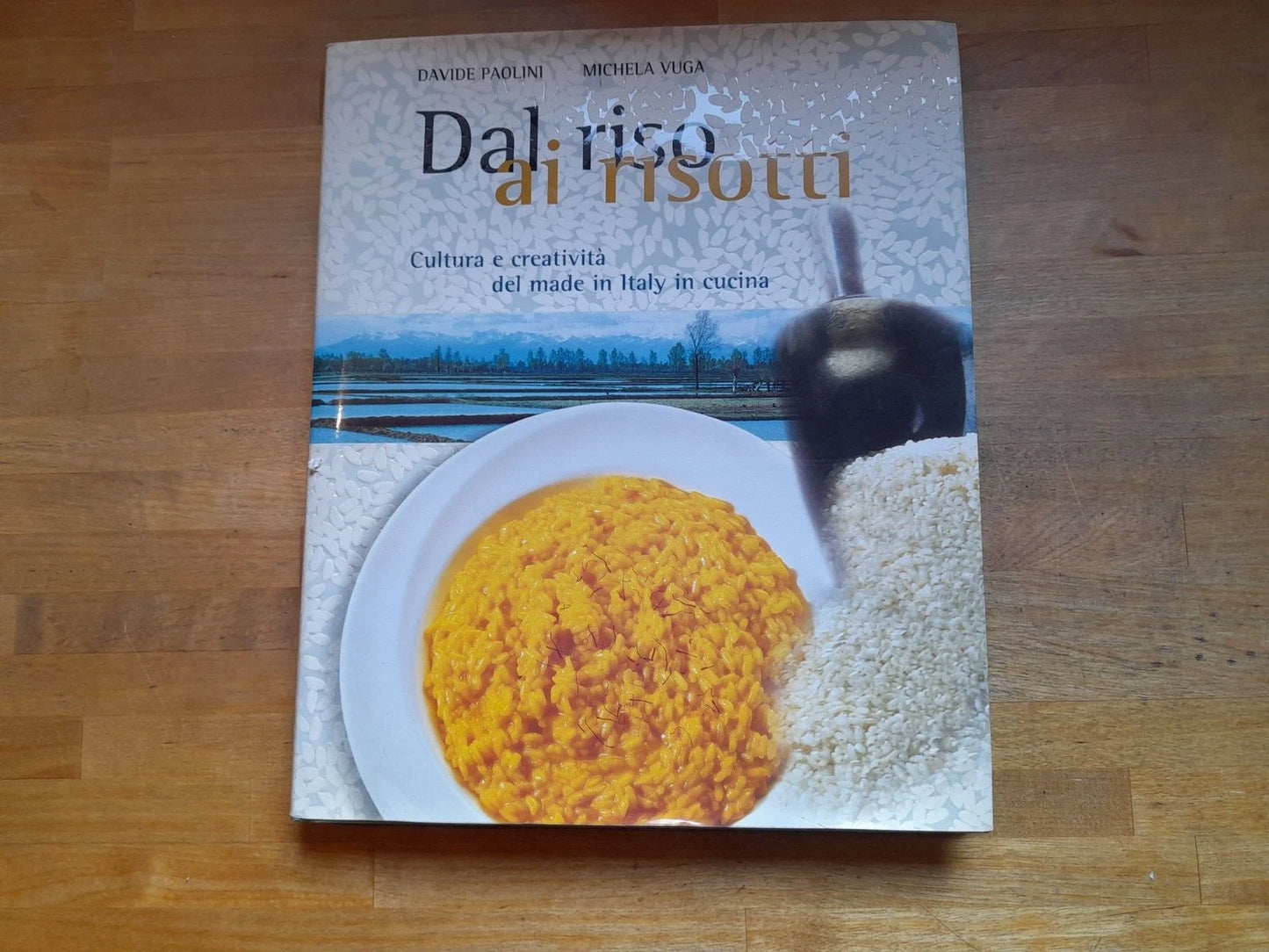 DAL RISO AI RISOTTI. CULTURA E CREATIVITA' DEL MADE IN ITALY. DAVIDE PAOLINI - MICHELA VUGA. RISTAMPA 2000. MONDADORI EDITORE.