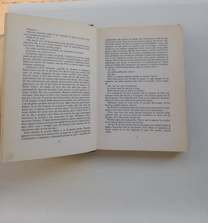 LE AVVENTURE DI TOM SAWYER. MARK TWAIN. COLLANA: I GIOVANI BIBLIOFILI. ALBERTO PERUZZO  EDITORE. RISTAMPA 1985.