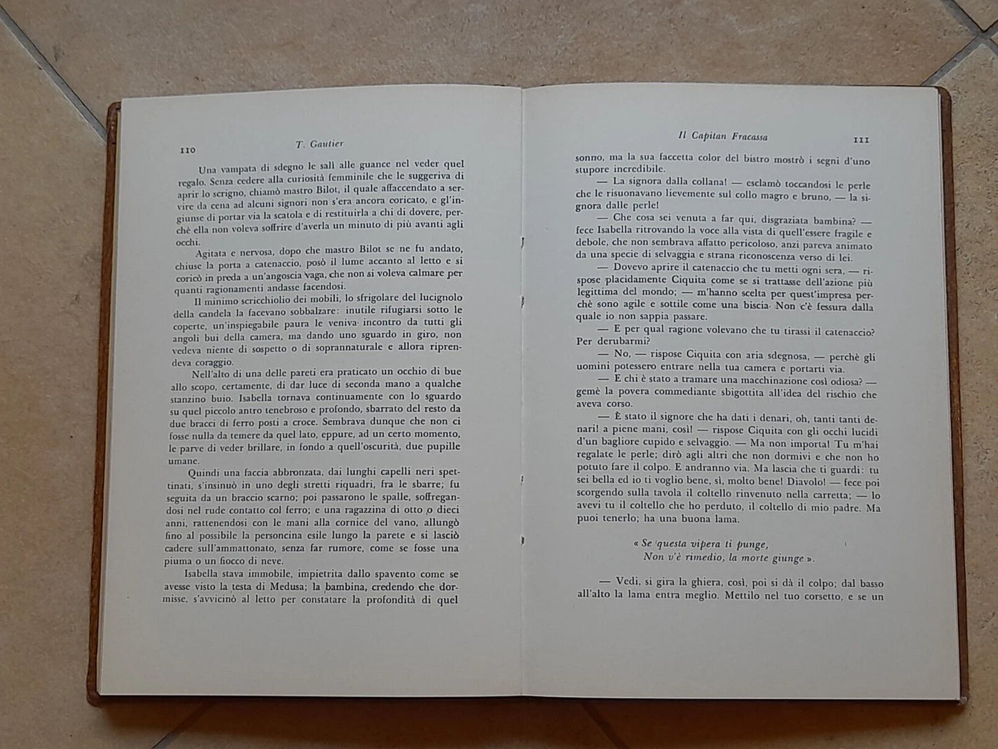IL CAPITAN FRACASSA. TEOFILO GAUTIER. EDIZIONI CAPITOL - BOLOGNA. RISTAMPA 1956. COLLANA CAPITOL DI CAPOLAVORI PER LA GIOVENTU'.