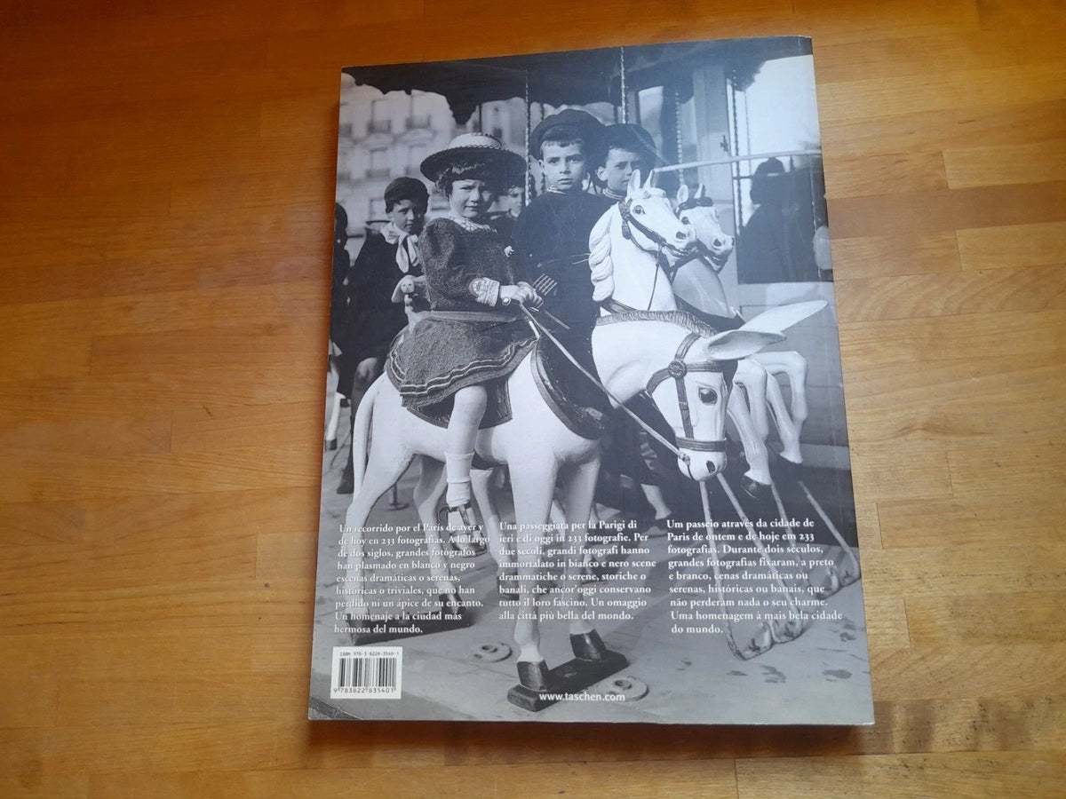PARIS MON AMOUR. JEAN - CLAUDE GAUTRAND. TASCHEN EDITORE. RISTAMPA 2004. MULTILINGUA.