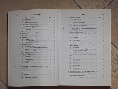 IL LABORATORIO PER LA CLINICA. FELICE PIERSANTI. IL PENSIERO SCIENTIFICO EDITORE. 1° RISTAMPA 1987.