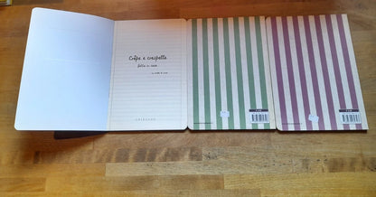 LE RICETTE DI LUCIA. M.TONIN (ILLUSTRATORE). GRIBAUDO EDITORE. 1° EDIZIONE 2009. LOTTO DI 3 VOLUMI.