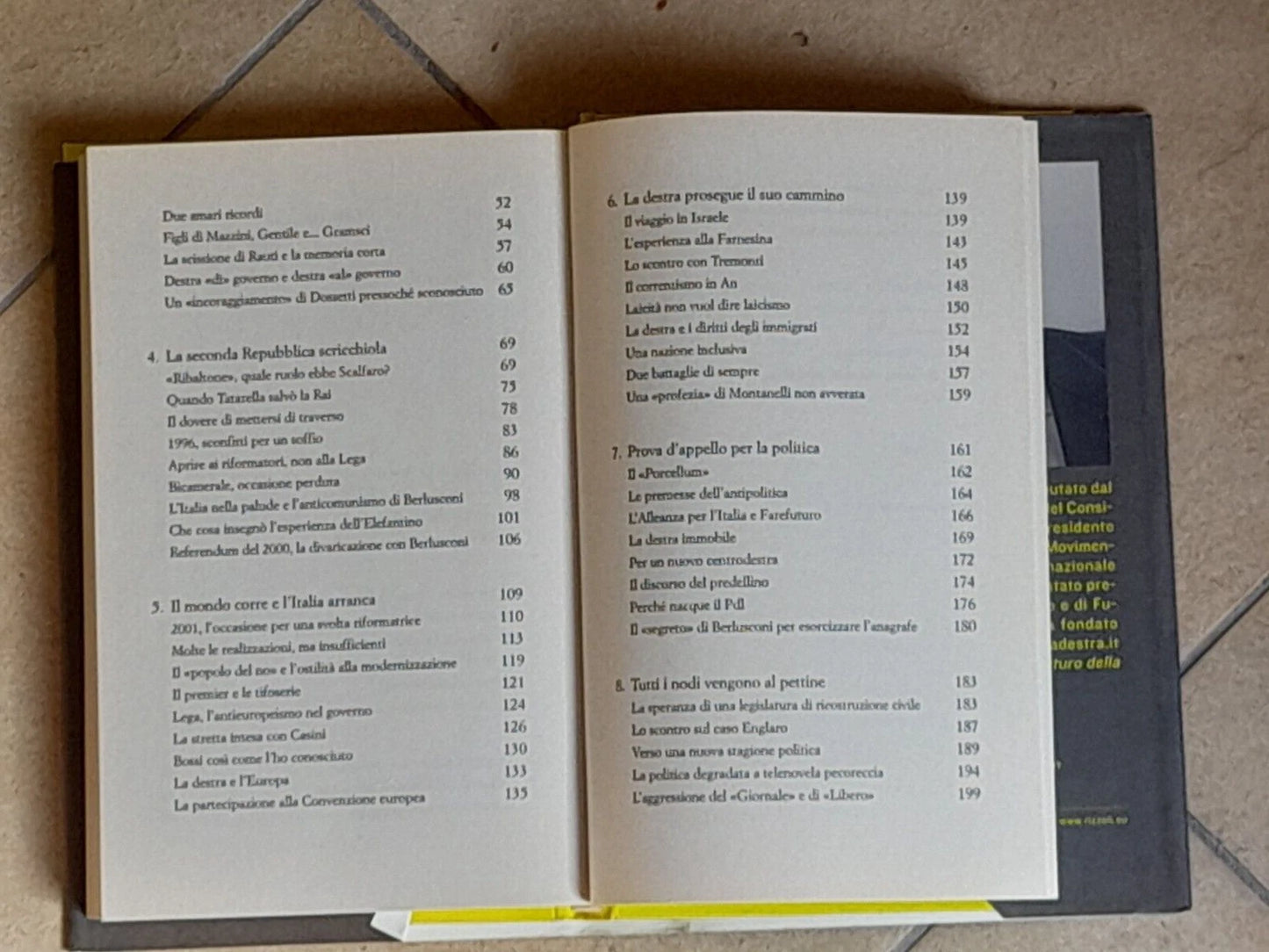 IL VENTENNIO. IO, BERLUSCONI E LA DESTRA TRADITA. GIANFRANCO FINI. RIZZOLI EDITORE. COLLANA: SAGGI ITALIANI.  1° EDIZIONE 2013.