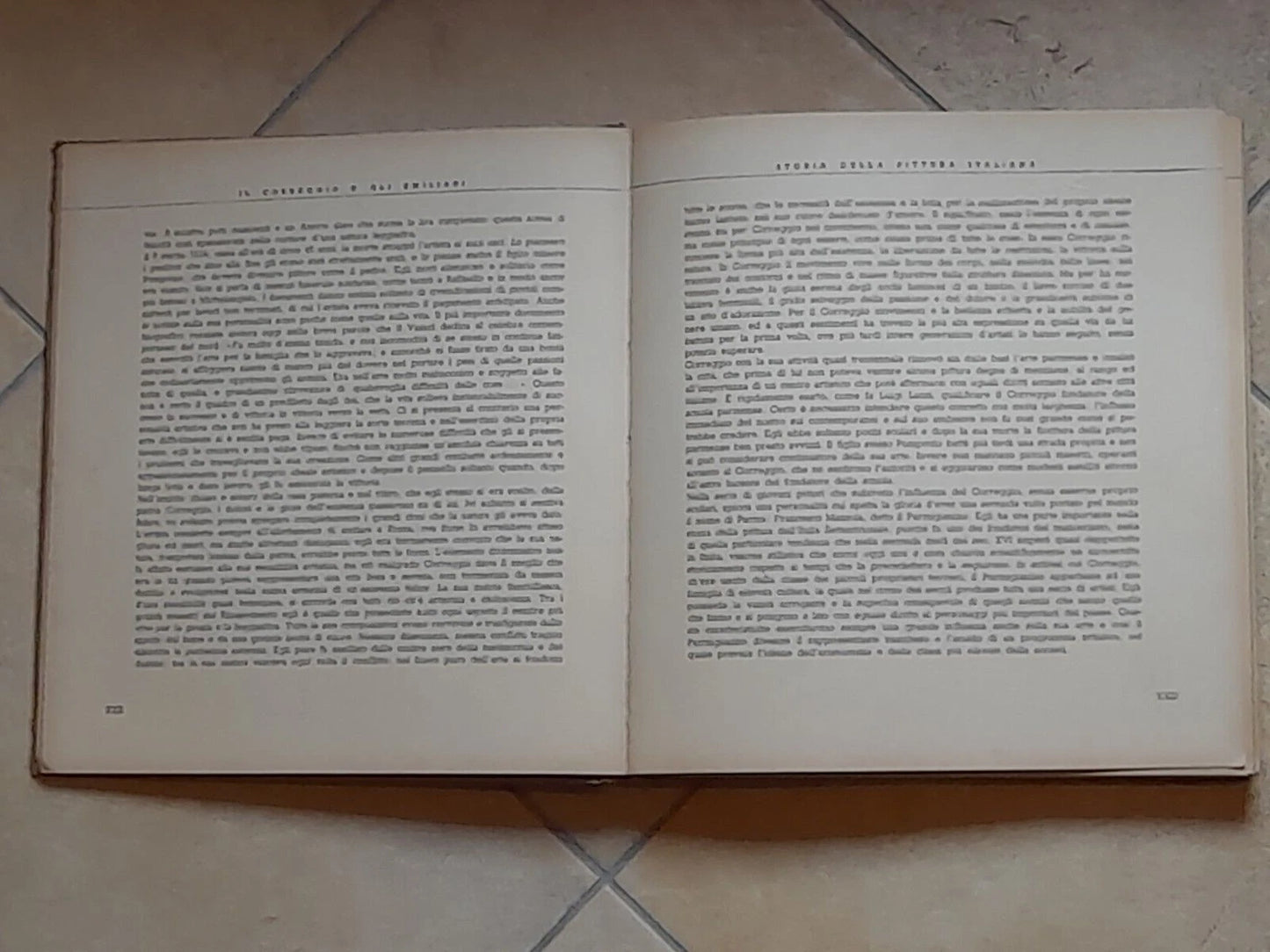 IL CORREGGIO E GLI EMILIANI. STORIA DELLA PITTURA ITALIANA. ENRICO BODMER. DE AGOSTINI EDITORE. 1° EDIZIONE 1943.