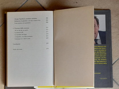 IL VENTENNIO. IO, BERLUSCONI E LA DESTRA TRADITA. GIANFRANCO FINI. RIZZOLI EDITORE. COLLANA: SAGGI ITALIANI.  1° EDIZIONE 2013.