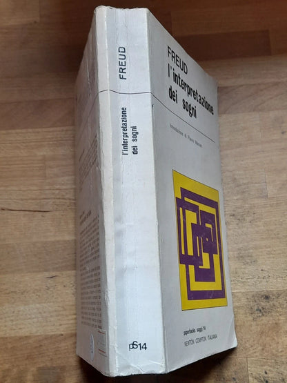 L'INTERPRETAZIONE DEI SOGNI. SIGMUND FREUD. NEWTON COMPTON EDITORI. 9° EDIZIONE 1976. COLLANA: PAPERBACKS SAGGI/ 14.