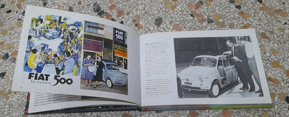FIAT 500. PICCOLO GRANDE MITO. ALESSANDRO SANNIA. GRIBAUDO EDITORE. 1° EDIZIONE 2005. IN ITALIANO E IN INGLESE.