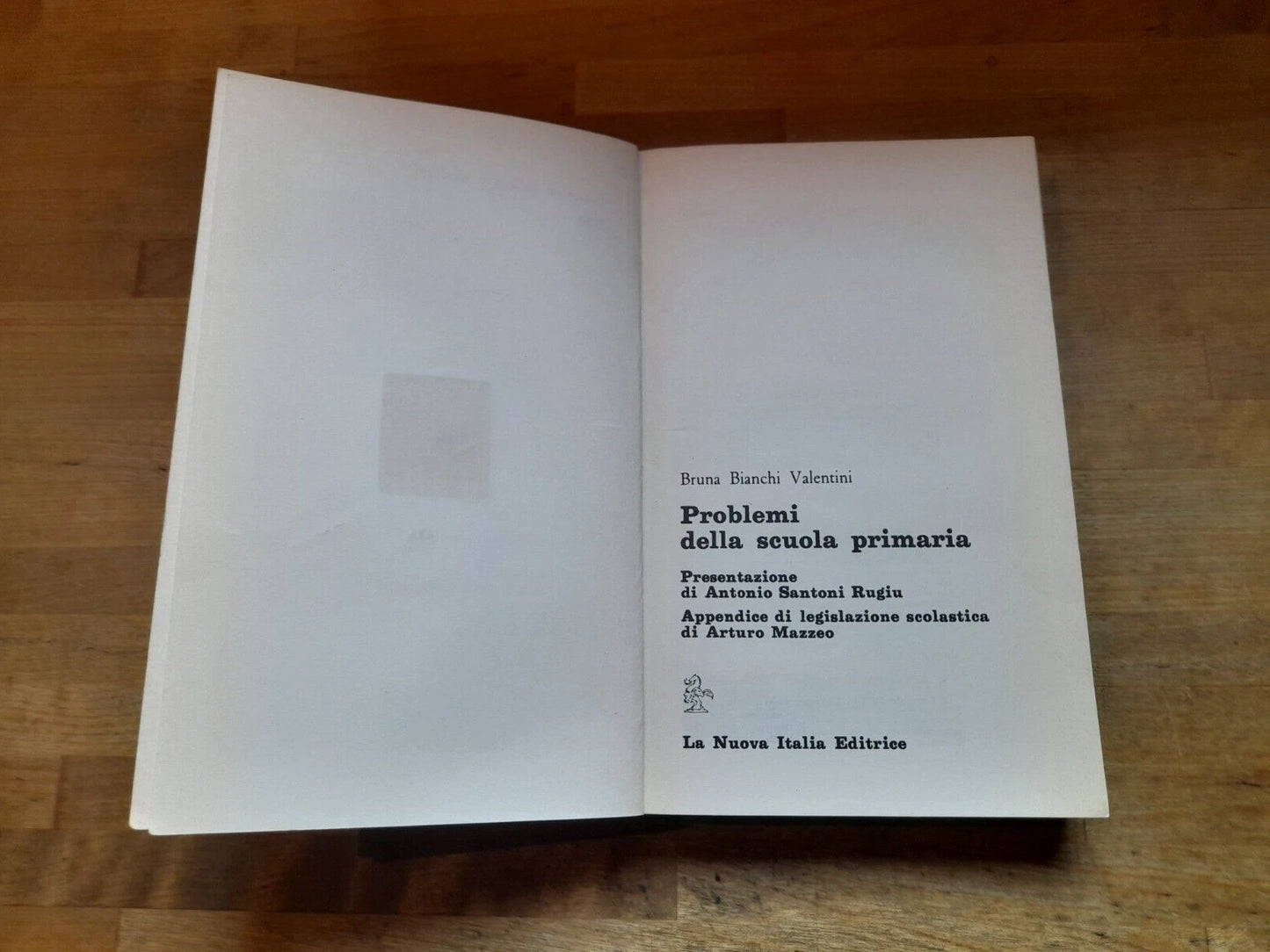 PROBLEMI DELLA SCUOLA PRIMARIA. BRUNA BIANCHI VALENTINI. LA NUOVA ITALIA EDITRICE. 2° RISTAMPA 1982. COLLANA: EDUCATORI ANTICHI E MODERNI 338.