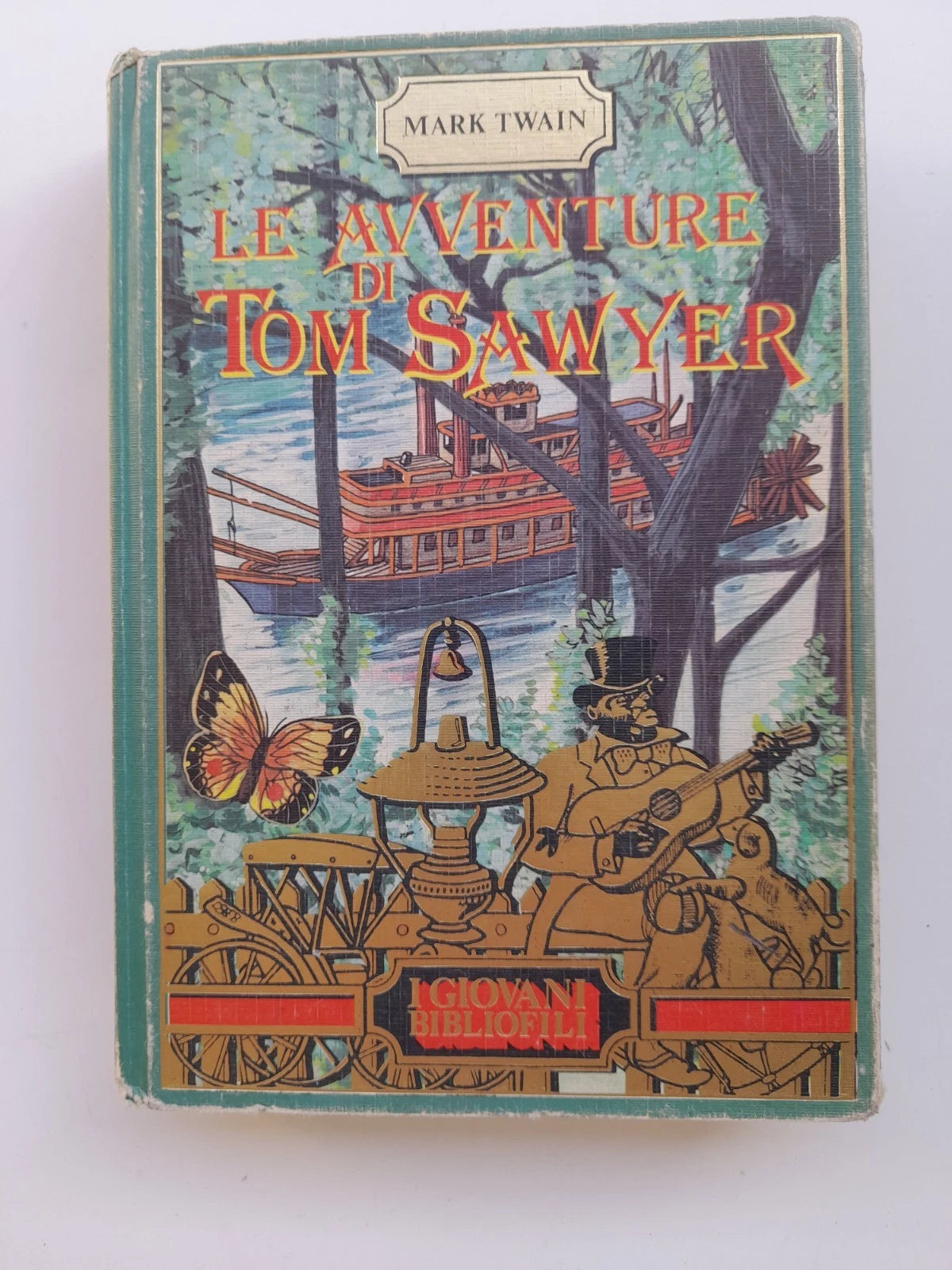 LE AVVENTURE DI TOM SAWYER. MARK TWAIN. COLLANA: I GIOVANI BIBLIOFILI. ALBERTO PERUZZO  EDITORE. RISTAMPA 1985.