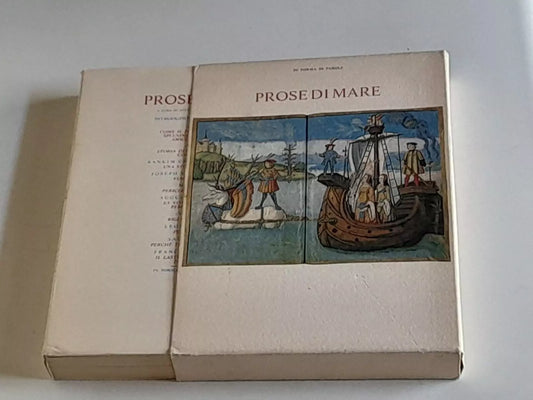 PROSE DI MARE. IN FORMA DI PAROLE EDITORE. 1° EDIZIONE 1985. GIANNI SCALIA - ROLANDO GUALERZI.