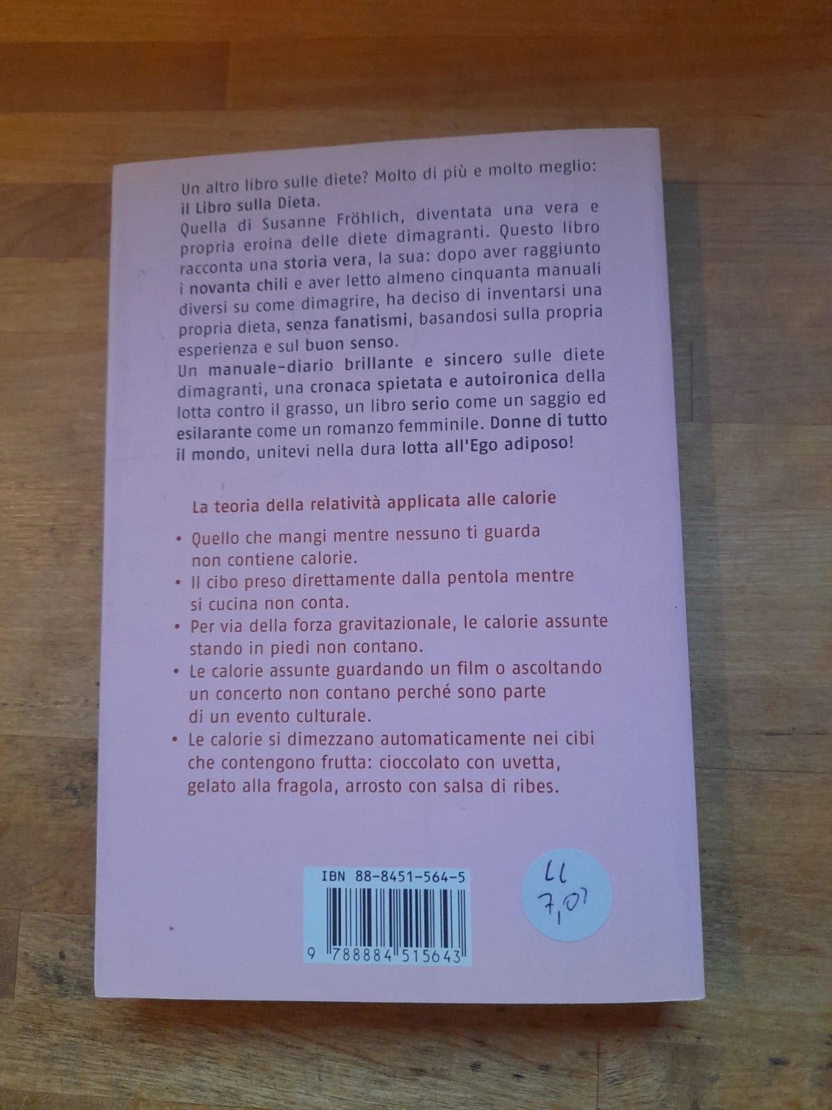 GIRO DI VITA. SUSANNE FROHLICH. SALANI EDITORE. RISTAMPA 2005.
