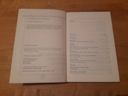 EDUCAZIONE MUSICALE IN UNA SOCIETA' MULTIETNICA. COLLANA: QUADERNI DI MUSICA APPLICATA 15. A CURA DI MARIO PIATTI. EDIZIONI FONOGRAFICHE E MUSICALI PCC, 1992.