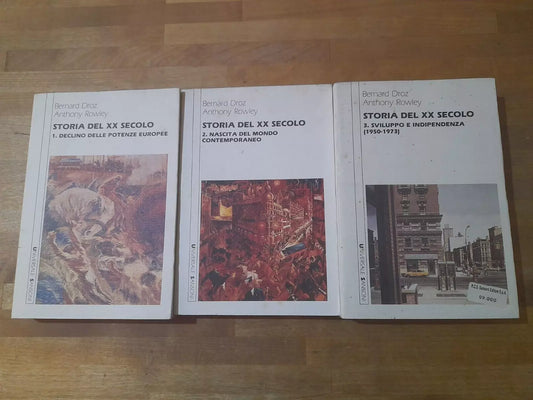 STORIA DEL XX SECOLO. 3 VOLUMI. BERNARD DRAZ - ANTHONY ROWELY. COLLANA: UNIVERSALE SANSONI. SANSONI EDITORE 1988 - 1989.