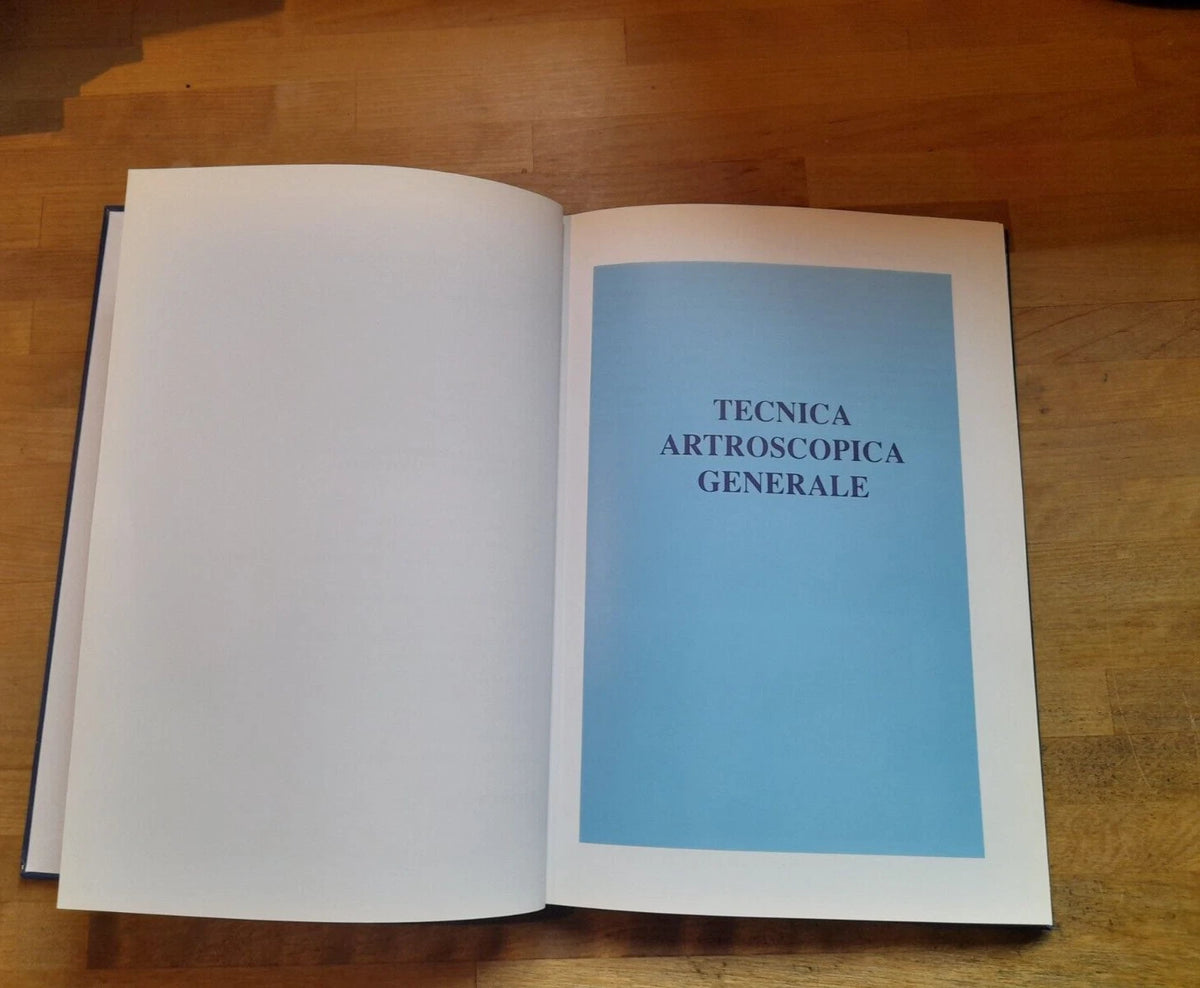 ARTROSCOPIA DELLA CAVIGLIA. RAUL ZINI. MANUALE PRATICO DI TECNICA CHIRURGICA. EDITRICE FORTUNA, 1996. EDIZIONE FUORI COMMERCIO.