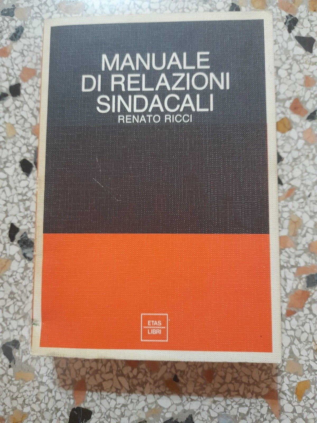 MANUALE DI RELAZIONI SINDACALI. RENATO RICCI. ETAS LIBRI. 1° EDIZIONE FEBBRAIO 1978. COLLANA: 70 / DIREZIONE, ORGANIZZAZIONE ED ECONOMIA D'IMPRESA.