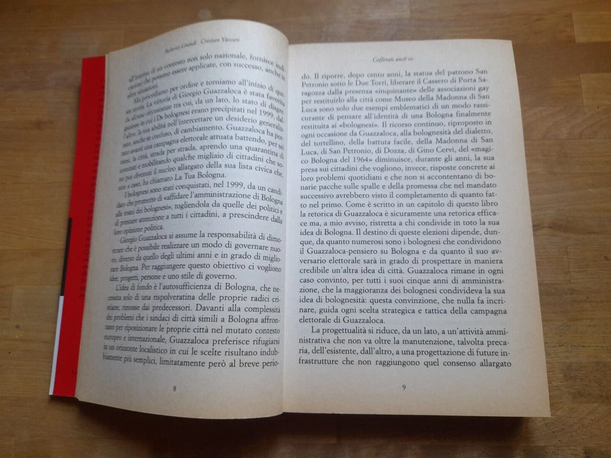 COFFERATI ANCH'IO. ROBERTO GRANDI - CRISTIAN VACCARI. BALDINI CASTOLDI DALAI EDITORE 2004. COLLANA: I SAGGI 265.