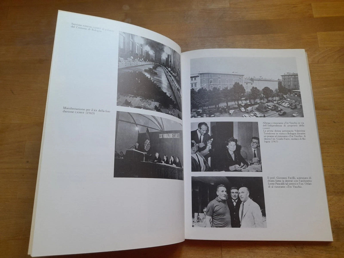 STORIA E CRONISTORIA DELLA CAMST. I SOCI RACCONTANO. GIULIANA RICCI GAROTTI. EDITORE MARSILIO. 1° EDIZIONE 1985. COLLANA: RICERCHE