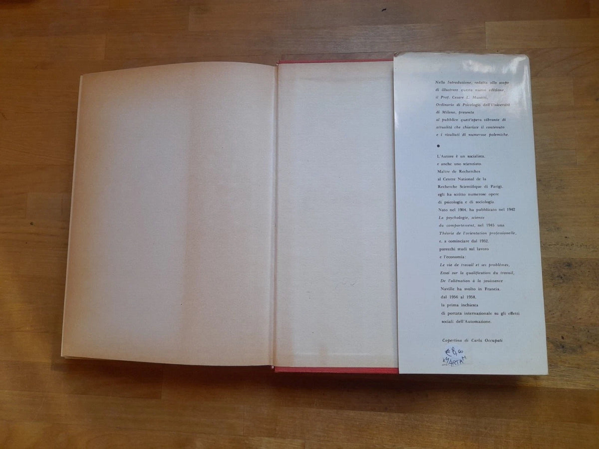 PSICOLOGIA PER L'UOMO MODERNO + L'INTELLETTUALE COMUNISTA. PIERRE NAVILLE. SCHWARZ EDITORE 1966. COLLANA DI STORIA E CULTURA 14.