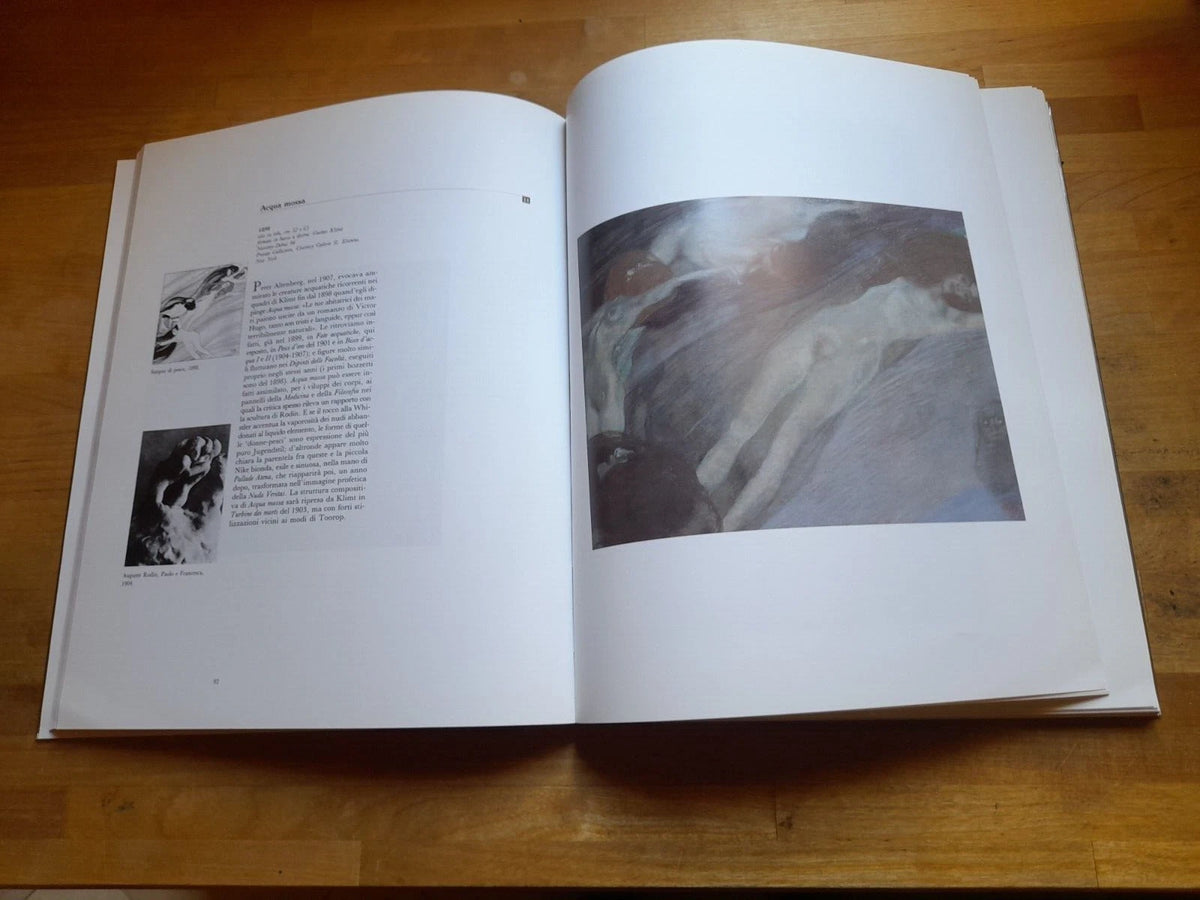 GUSTAV KLIMT. MOSTRA A CURA DI SERGE SABARSKY. FIRENZE PALAZZO STROZZI 30 NOVEMBRE 1991 - 8 MARZO 1992. AA.VV.  ARTIFICIO EDITORE. RISTAMPA 1991.