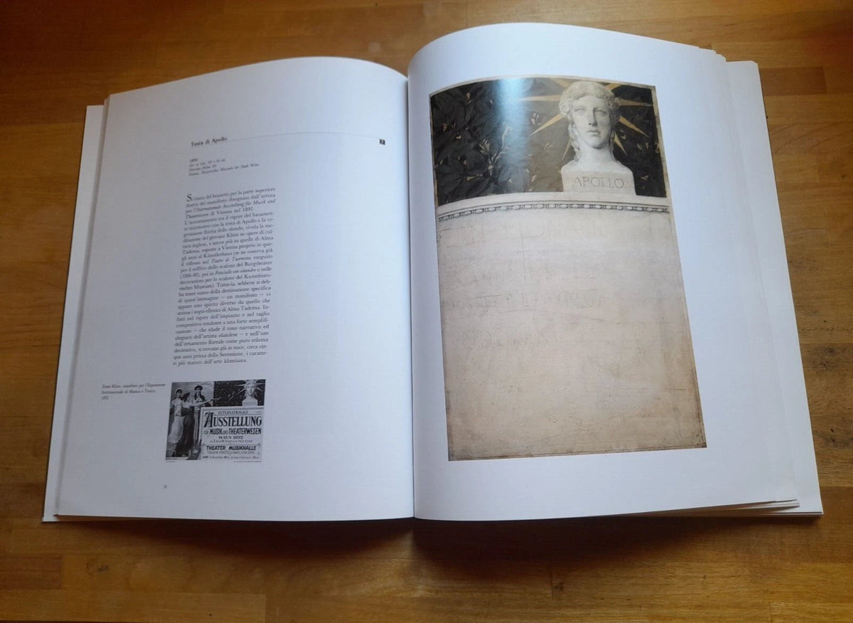 GUSTAV KLIMT. MOSTRA A CURA DI SERGE SABARSKY. FIRENZE PALAZZO STROZZI 30 NOVEMBRE 1991 - 8 MARZO 1992. AA.VV.  ARTIFICIO EDITORE. RISTAMPA 1991.