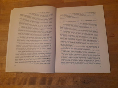 ORGANIZZAZIONE SCOLASTICA DEI PAESI AFRICANI. LEO MAGNINO. ISTITUTO ITALIANO PER L'AFRICA. 1° EDIZIONE 1960.