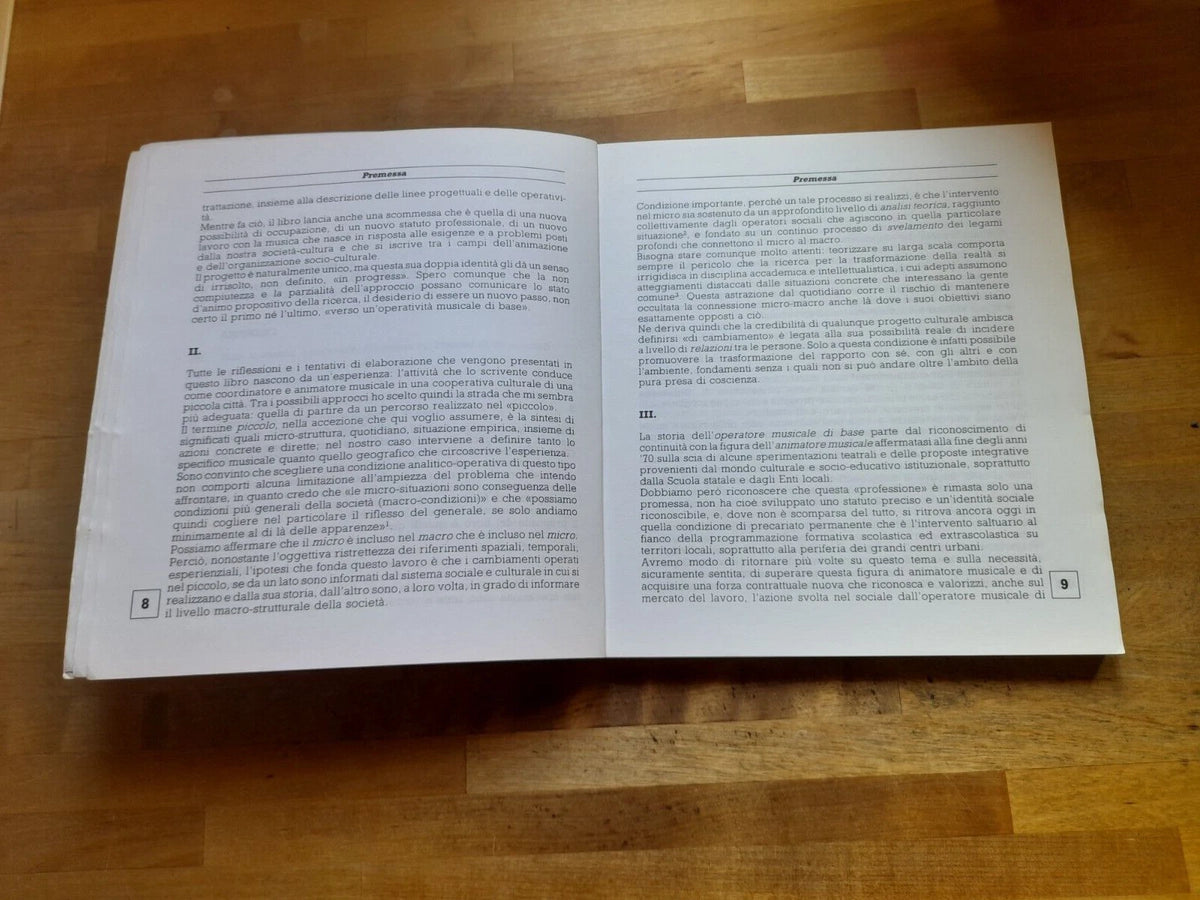 VERSO UN'OPERATIVITA' MUSICALE DI BASE. MAURIZIO VITALI. CAPPELLI EDITORE. 1° EDIZIONE 1991. COLLANA: MUSICA PER TUTTI.