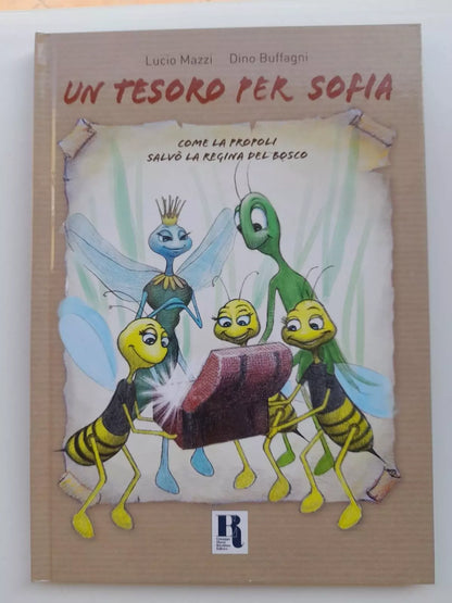 UN TESORO PER SOFIA. LUCIO MAZZI. ILLUSTRAZIONI DI DINO BUFFAGNI. GIUSEPPE MARIA RICCHIUTO EDITORE. RISTAMPA 2012.