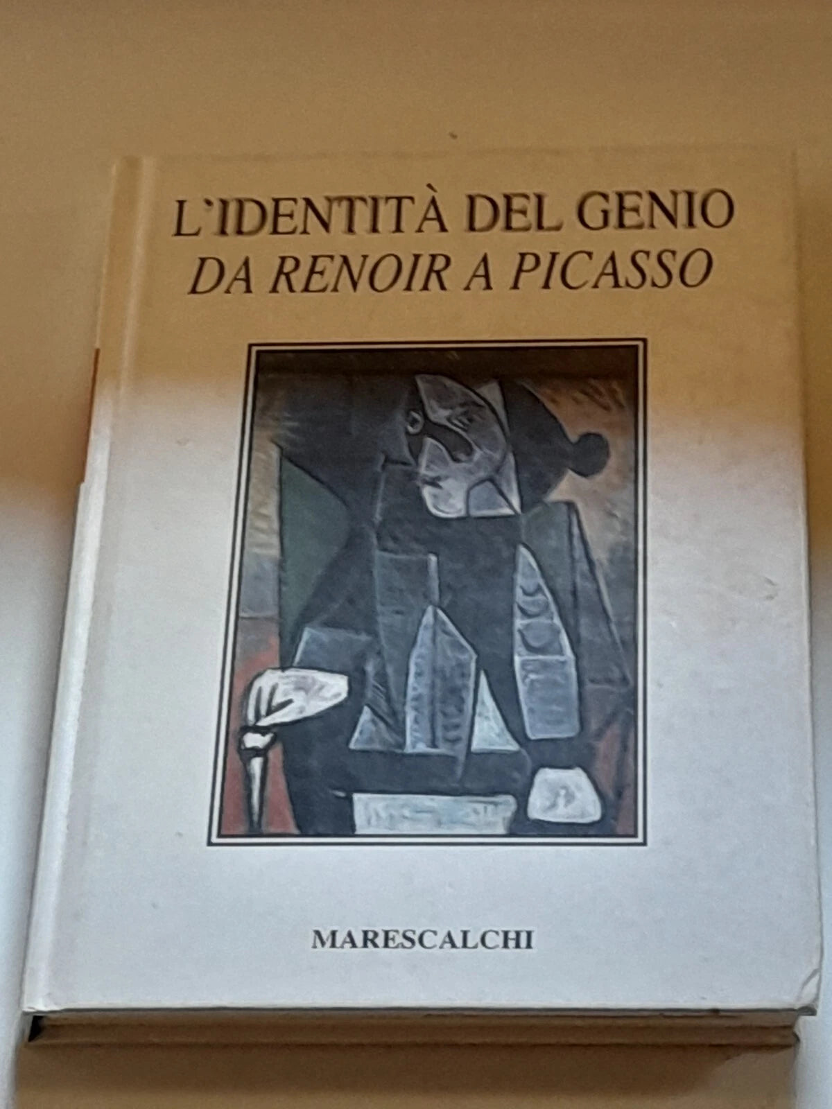 L'IDENTITA' DEL GENIO. DA RENOIR A PICASSO. A CURA DI FRANCO BASILE. EDIZIONI GALLERIA MARESCALCHI - BOLOGNA. COLLANA: "I MAESTRI 47". 1° EDIZIONE SETTEMBRE 1995.