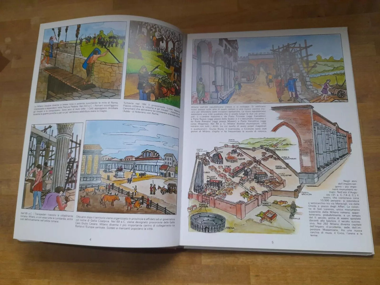 LA STORIA DI MILANO ILLUSTRATA E RACCONTATA. IVANA BORGHINI - FABIO RICCOBON. BONECHI EDITORE. 4° EDIZIONE AGGIORNATA: DICEMBRE 2009.