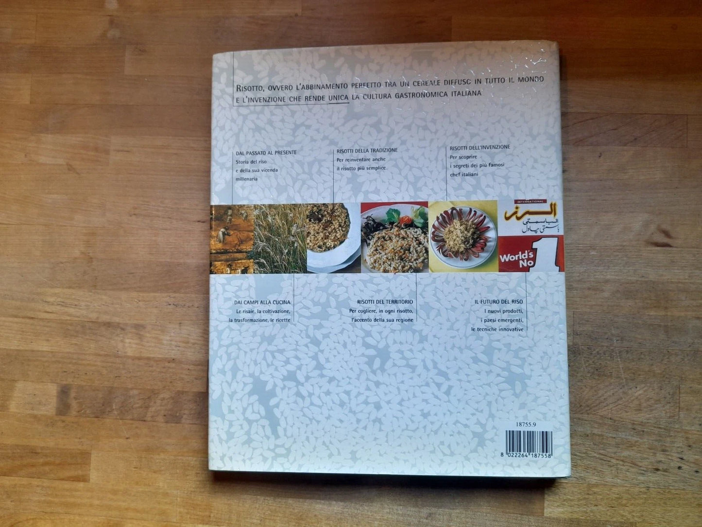 DAL RISO AI RISOTTI. CULTURA E CREATIVITA' DEL MADE IN ITALY. DAVIDE PAOLINI - MICHELA VUGA. RISTAMPA 2000. MONDADORI EDITORE.