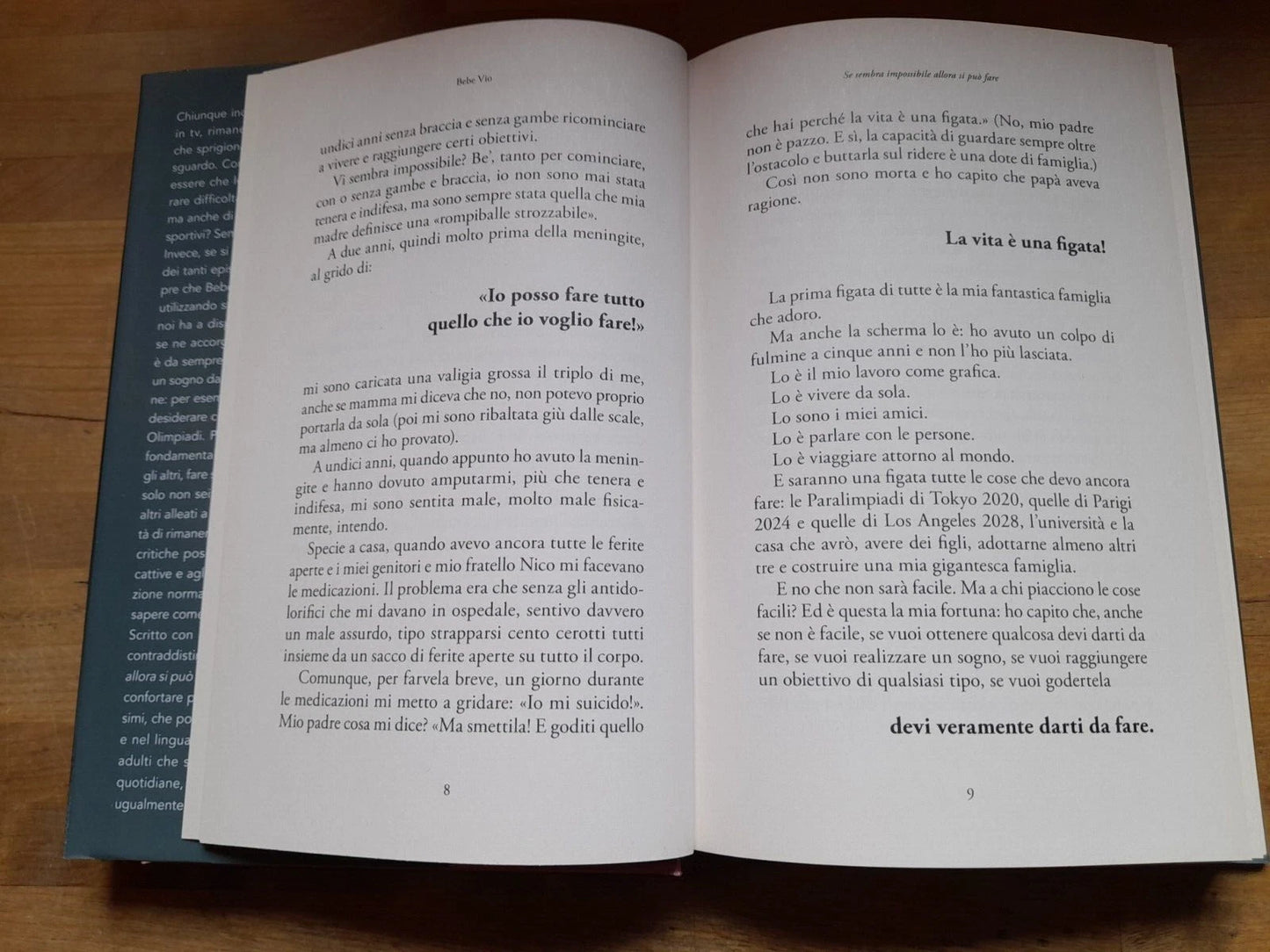 SE SEMBRA IMPOSSIBILE ALLORA SI PUO' FARE. BEBE VIO. RIZZOLI EDITORE. 3° EDIZIONE 2017.