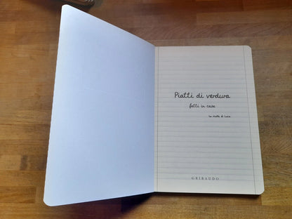 LE RICETTE DI LUCIA. M.TONIN (ILLUSTRATORE). GRIBAUDO EDITORE. 1° EDIZIONE 2009. LOTTO DI 3 VOLUMI.