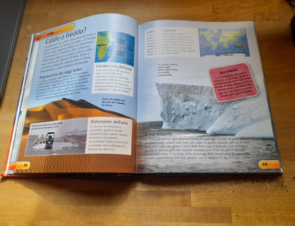 SCOPRI IL TEMPO LA FORZA DELLA NATURA. TUONI, FULMINI, TSUNAMI E ALTRO ANCORA. GRIBAUDO - PERRAGON BOOKS LTD PER L'EDIZIONE ITALIANA 2008.LOUISE SPILSBURY.