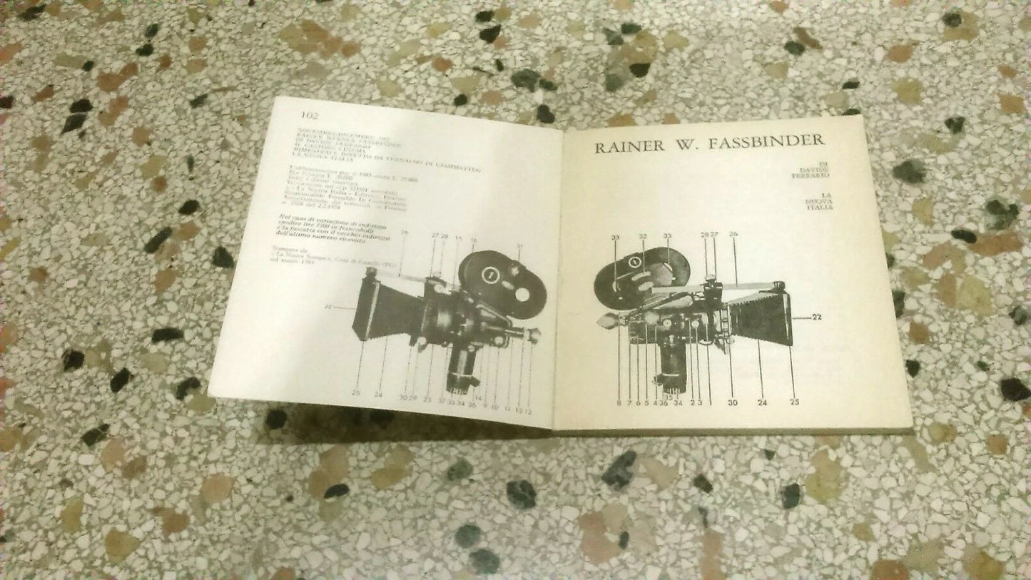 FASSBINDER. RAINER WERNER FASSBINDER DI DAVIDE FERRARIO. COLLANA: IL CASTORO CINEMA. LA NUOVA ITALIA EDITRICE. RISTAMPA 1984.