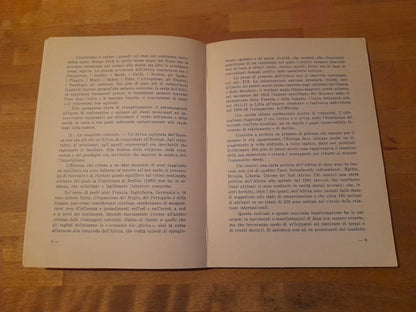 COLLETTIVITA' E LAVORO ITALIANI IN AFRICA. TEOBALDO FILESI. ISTITUTO ITALIANO PER L'AFRICA. 1° EDIZIONE 1961.