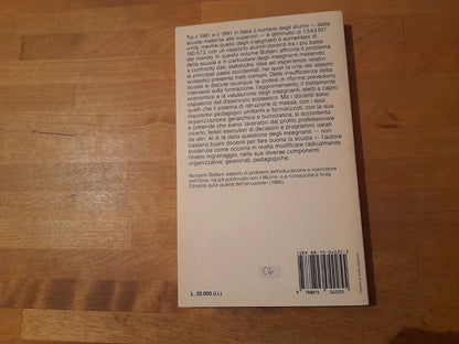 PROFESSORESSA ADDIO. NORBERTO BOTTANI. IL MULINO / CONTEMPORANEA 71. 1° EDIZIONE 1994.