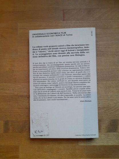 MON ONCLE D'AMERIQUE. JEAN GRUAULT - ALAIN RESNAIS. A CURA DI PIERO ARLORIO. FELTRINELLI EDITORE. COLLANA: UNIVERSALE ECONOMICA FELTRINELLI 952. 1° EDIZIONE ITALIANA 1981.