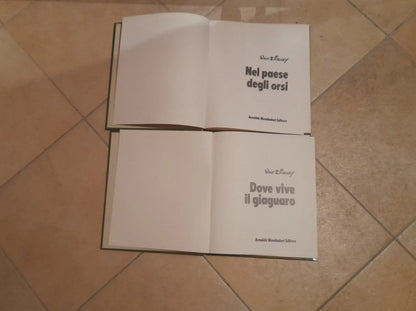 DISNEY NATURA. 5 VOLUMI. AA.VV. ARNOLDO MONDADORI EDITORE. 1° EDIZIONE 1975.