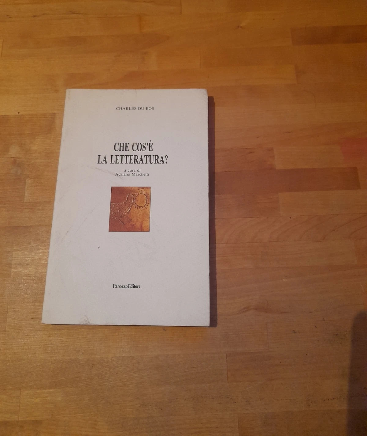 CHE COS’E’ LA LETTERATURA?. CHARLES  DU BOS. A CURA DI ADRIANO MARCHETTI. PANOZZO EDITORE. 1° EDIZIONE 1996. COLLANA: IN FRANCHIGIA II.