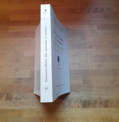 DAL MANICOMIO AL TERRITORIO. G.F.GOLDWURM - G.G.ALBERTI. "IL PENSIERO SCIENTIFICO" EDITORE. 1° EDIZIONE 1978. COLLANA: PICCOLA BIBLIOTECA DI NEUROLOGIA E PSICHIATRIA.