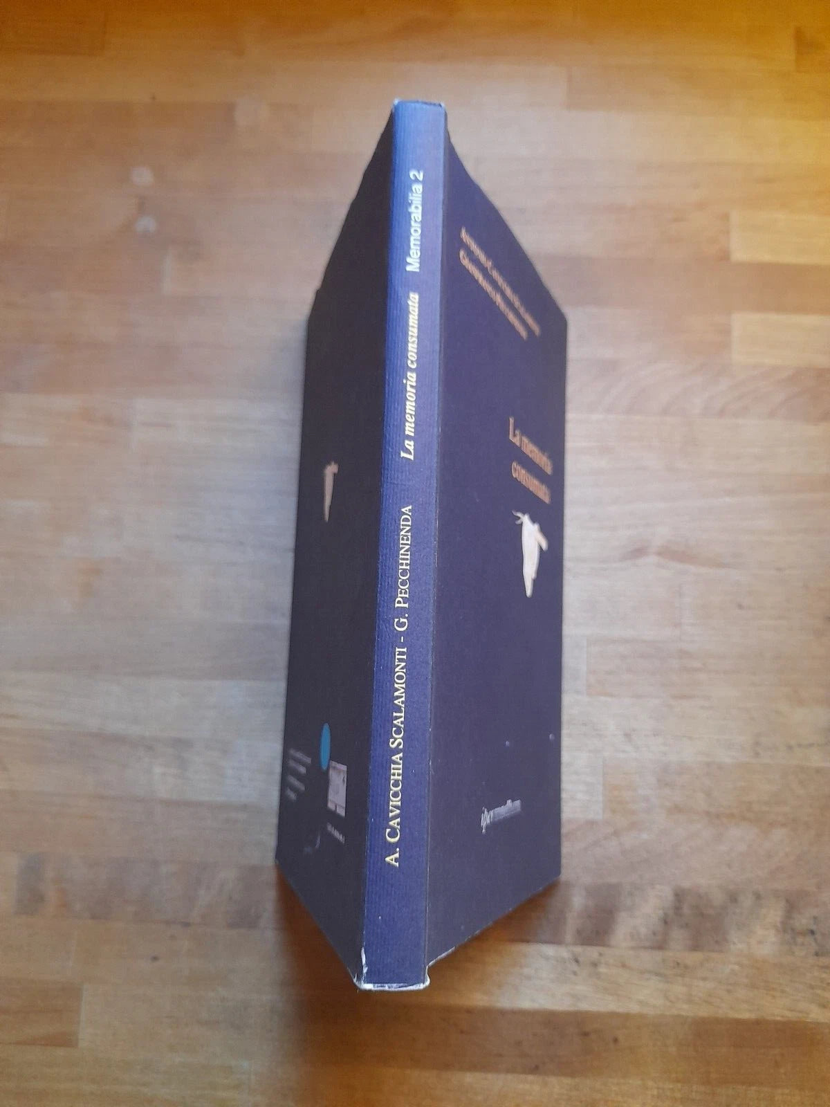 LA MEMORIA CONSUMATA. ANTONIO CAVICCHIA SCALAMONTI - GIANFRANCO PECCHINENDA. IPERMEDIUM EDITORE. 1° RISTAMPA 1997. COLLANA: MEMORABILIA 2.