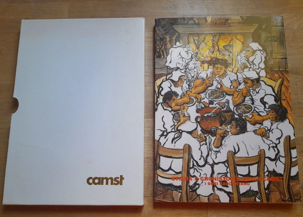 STORIA E CRONISTORIA DELLA CAMST. I SOCI RACCONTANO. GIULIANA RICCI GAROTTI. EDITORE MARSILIO. 1° EDIZIONE 1985. COLLANA: RICERCHE