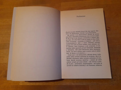 VISTI DA LONTANO. MICHELE SERRA. COLLANA: BUM MONDADORI. 1° EDIZIONE 1987. PREFAZIONE DI BENIAMINO PLACIDO.
