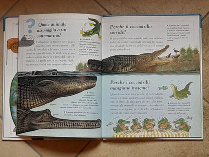 I RETTILI E I SERPENTI. COLLANA: PERCHE? DOMANDE E RISPOSTE SU. AMANDA O'NEILL. EDITORE VALLARDI. RISTAMPA 1999.