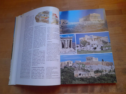GRECIA. VIAGGIO NELLA STORIA E NELLA CIVILTA'. TESTI DI MARY MC CALLUM. TOUBI'S EDITORE. TESTO IN ITALIANO. TRADUZIONE: MIRELLA FAROLDI.