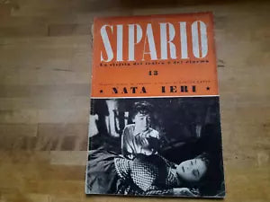 SIPARIO. LA RIVISTA DEL TEATRO E DEL CINEMA. ANNO IV°. 1949. N° 43.