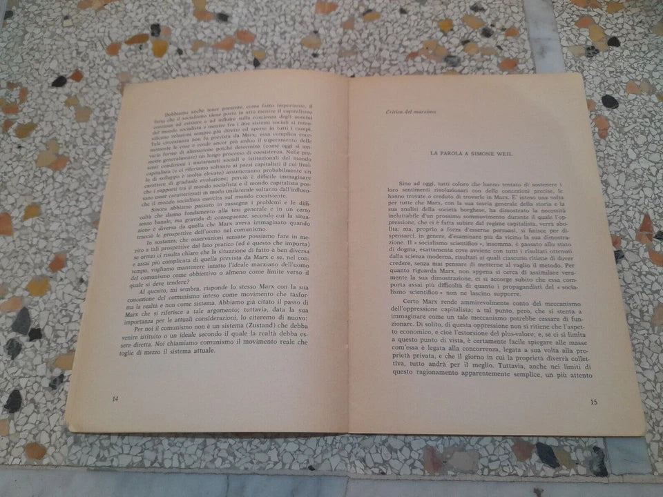 MARX GIOVANE A PRAGA. GIUSEPPE PASSALACQUA. AGENZIA INFORMAZIONI POLITICHE. SENZA DATA DI PUBBLICAZIONE. ANNO...1970?.